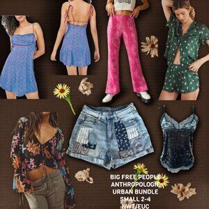 HUGE FREE‎ PEOPLE ANTHROPOLOGIE URBAN BUNDLE SMALL 2-4 EUC/NWT